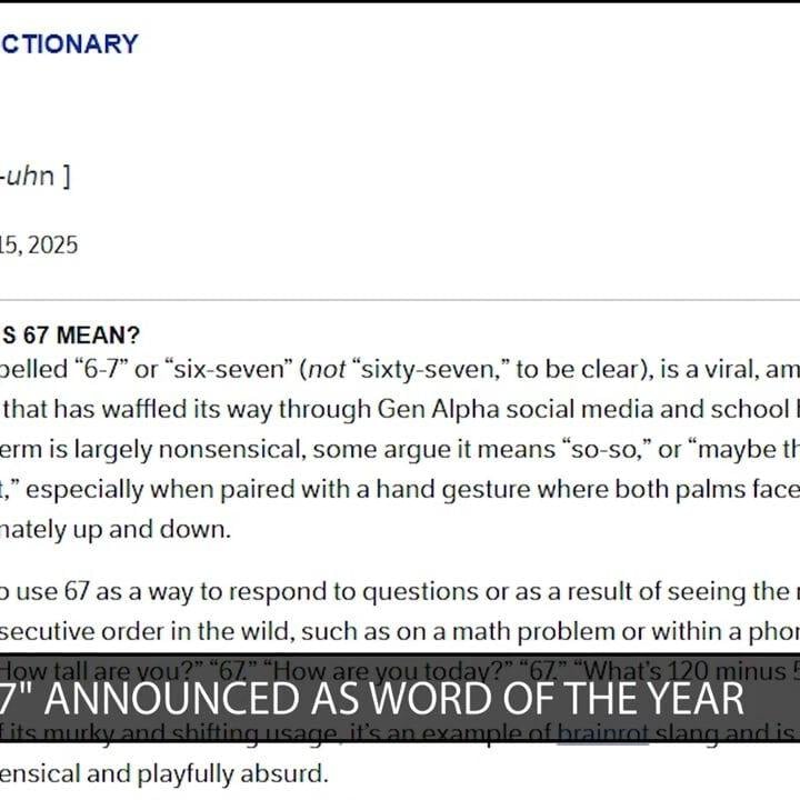 Gen Alpha phrase '6-7' is Dictionary.com's Word of the Year
